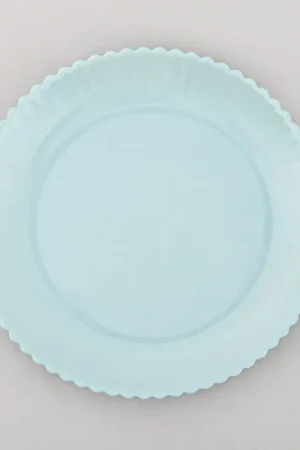 Assiette à dessert 'Bloom Paradise' bleue Achat Immédiat